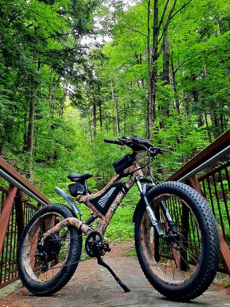 Electric mountain bikes are also known as eMTBs. They come with compact motors with rechargeable batteries, providing riders with an instant pedaling boost whenever needed